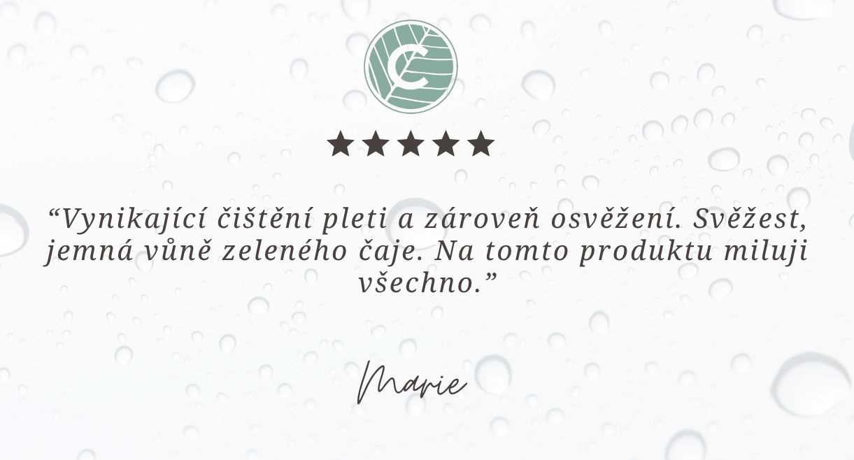 Recenze micelární vody Fraîcheur de Thé